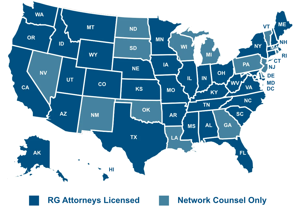 Rathbone Group, LLC Coverage Map